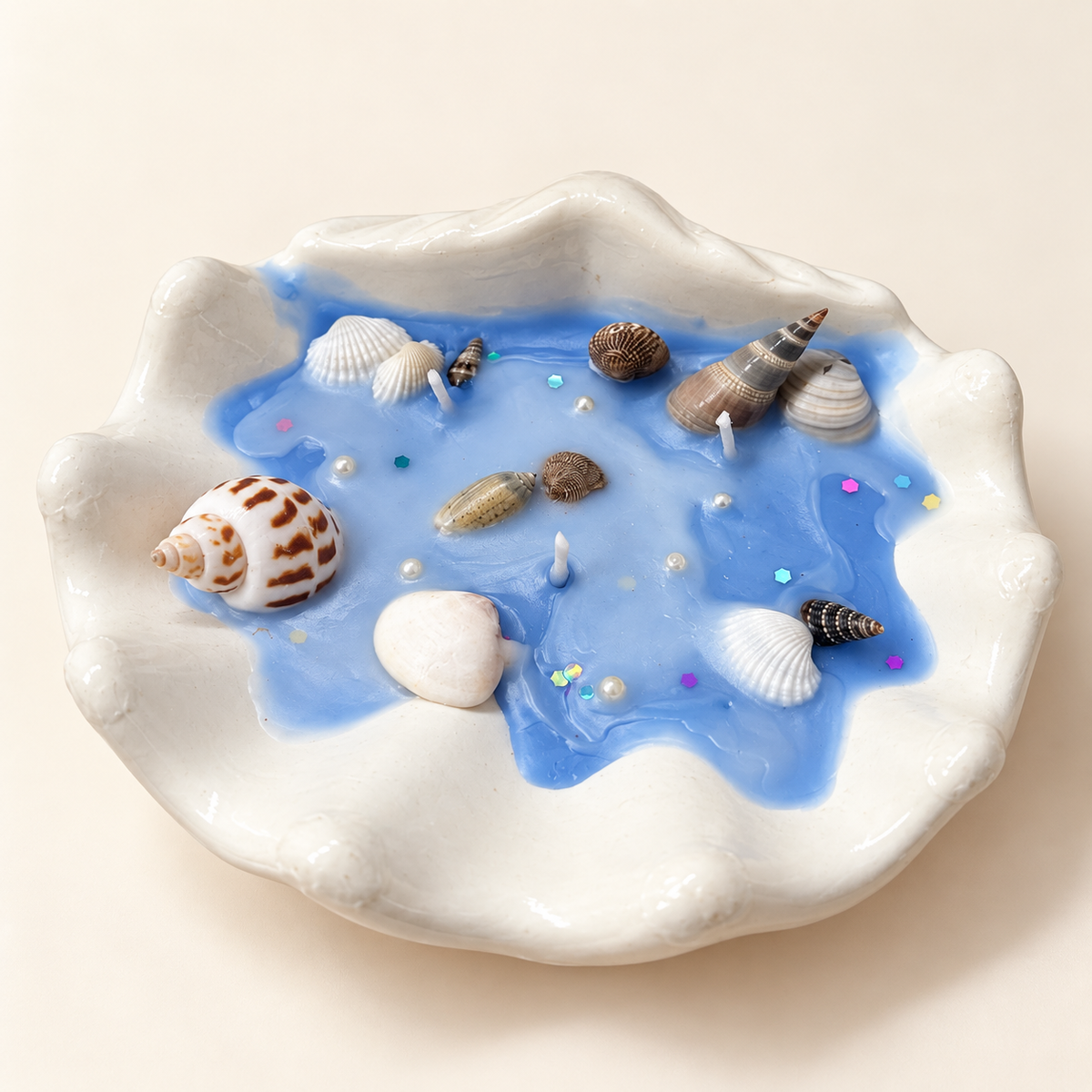 Ocean Shell Candle